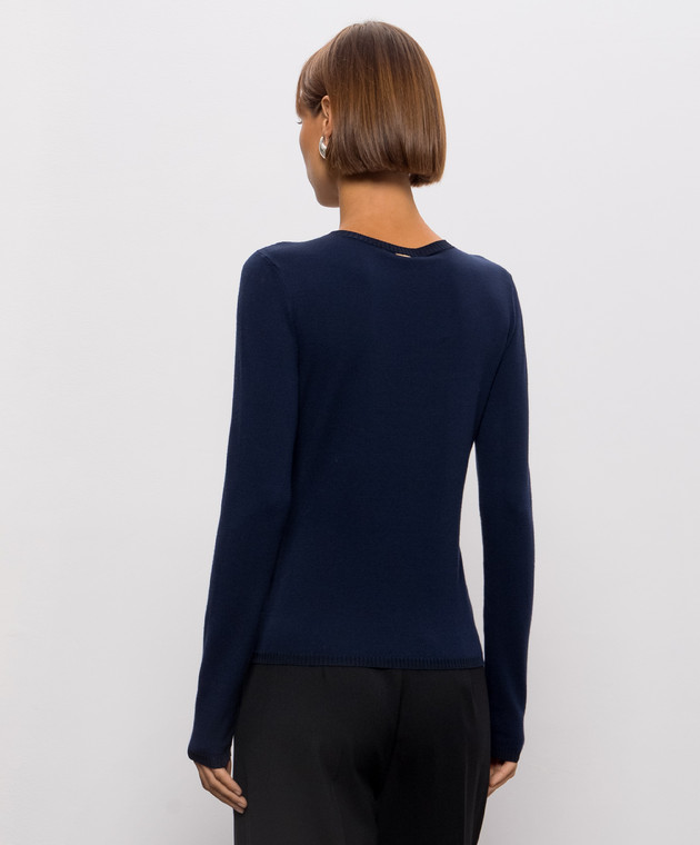 Twinset Синий джемпер 262TT3330 изображение 4