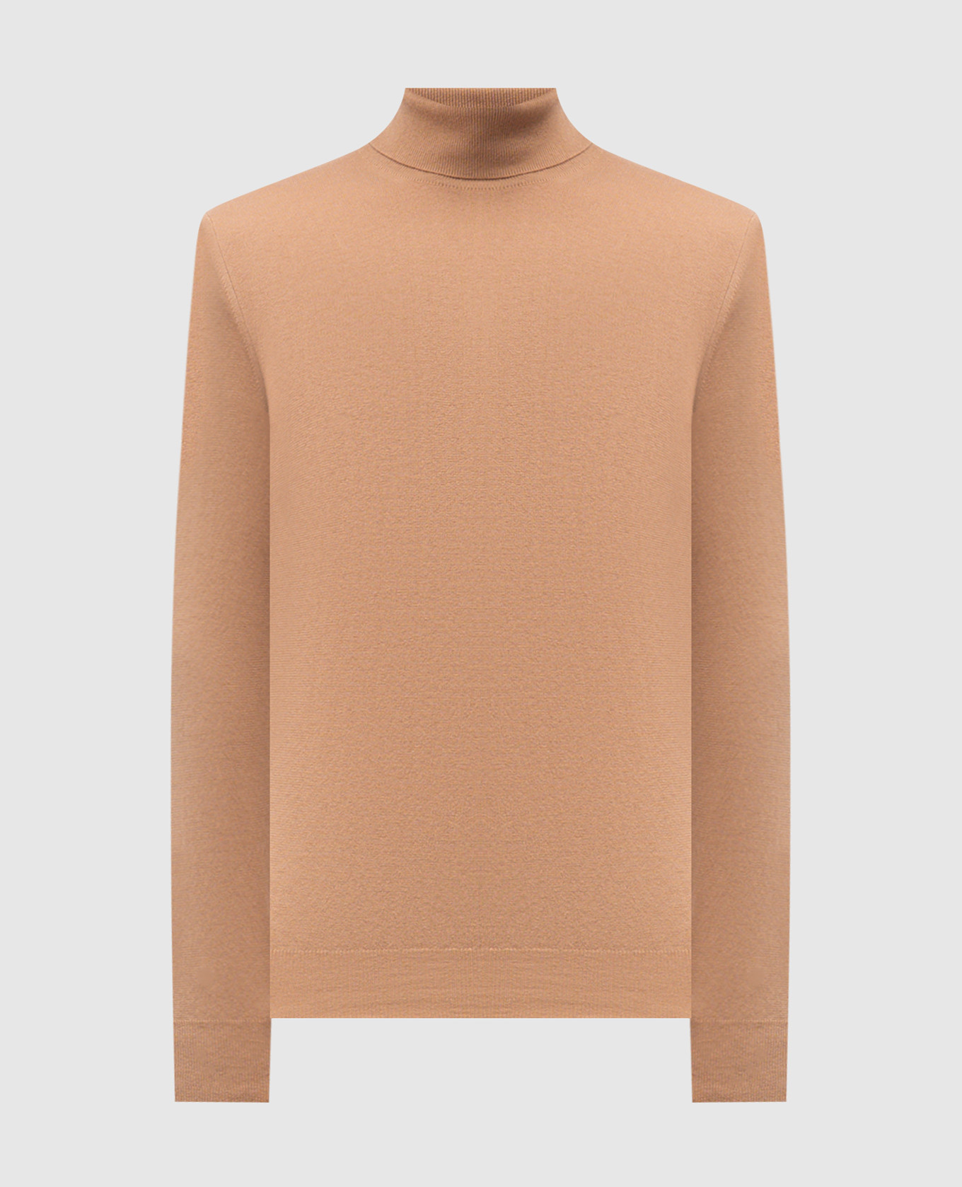 Коричневый гольф из кашемира