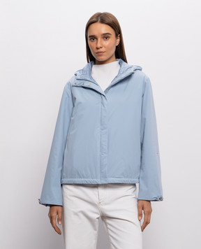 Herno Голубая куртка с капюшоном GI00051DR12387SZ