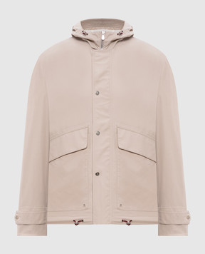Brunello Cucinelli Бежева куртка MY4196574