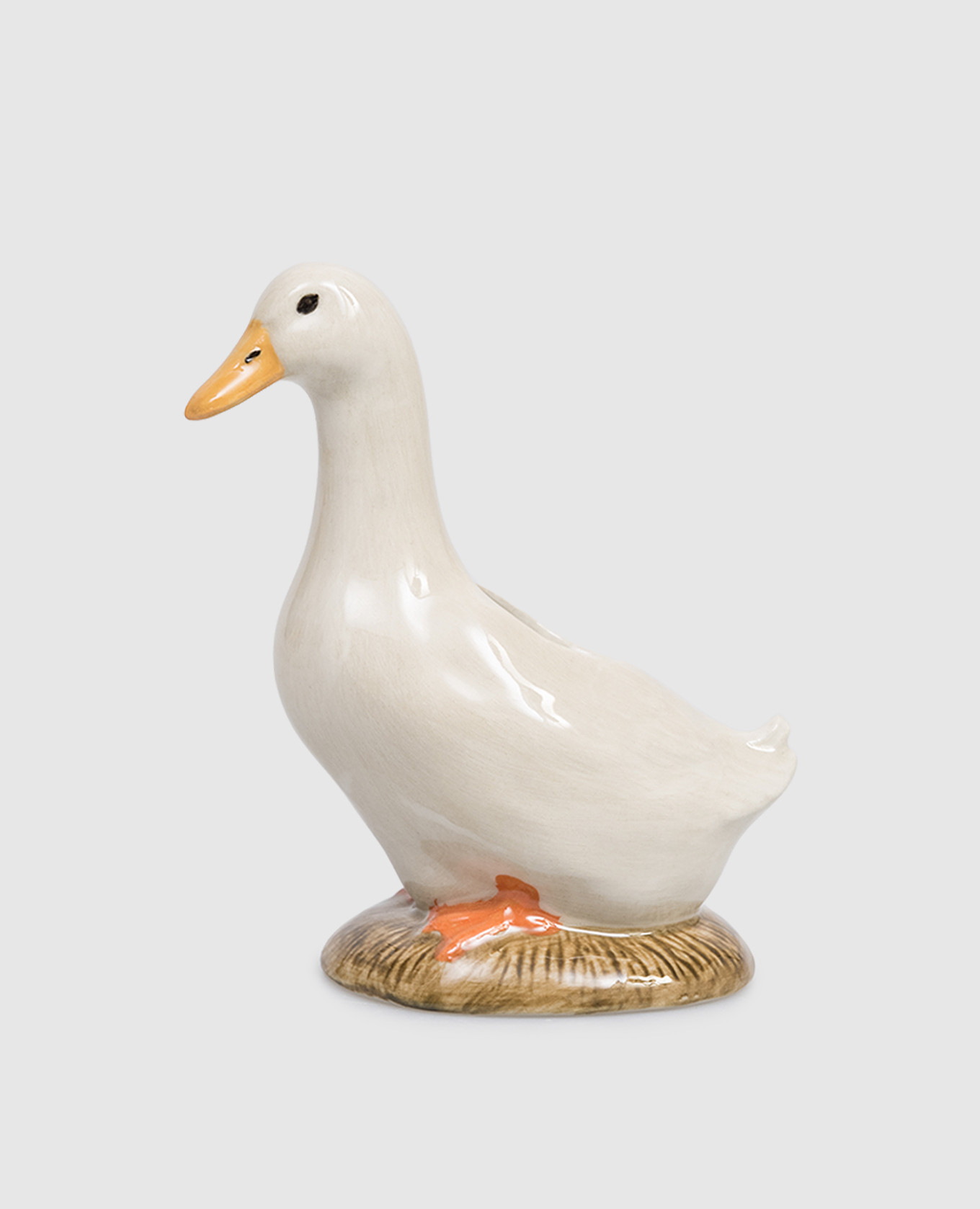 

Белая керамическая ваза Pekin Duck, Белый, Декор