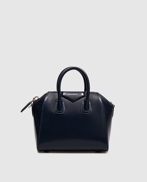 Givenchy Синяя кожаная сумка Antigona BB5148B00D