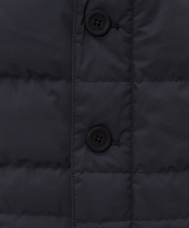 Herno Синяя пуховая куртка PI001237U12840 изображение 5