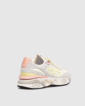 Premiata Желтые комбинированные кроссовки Moerund MOERUND8081