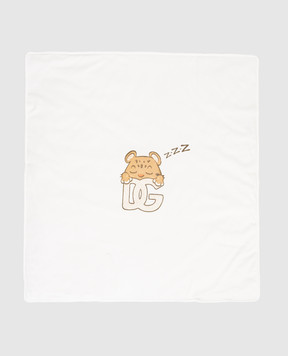 Dolce&Gabbana Дитяча двостороння ковдра з принтом LNJA88G7PNL