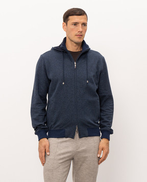 Doriani Cashmere Синя спортивна куртка 872CAPSTLUJ362