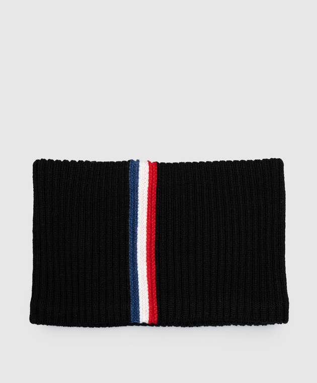 Moncler Grenoble Чорна пов'язка з вовни L20983B00002M1131 зображення 3