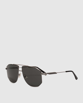 Bottega Veneta Сірі сонцезахисні окуляри A009BTV4450