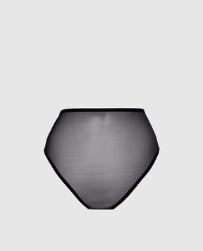 Wolford Чорні трусики з високою посадкою 4W2312