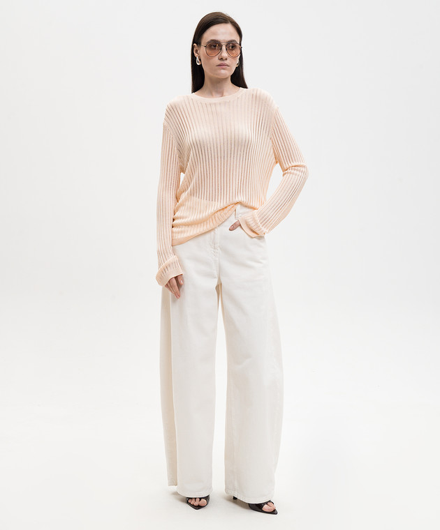 Loulou de Saison Бежевий джемпер Hedora HEDORA зображення 2