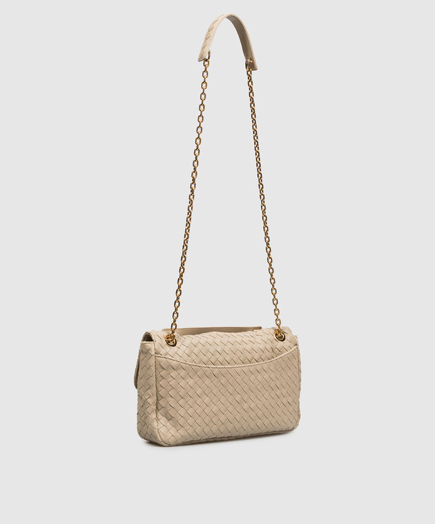 Bottega Veneta Бежевая кожаная сумка Madison 876648V6JG0 изображение 3