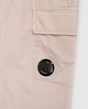 C.P. Company Дитячі сірі штани з патчем логотипа CUP014LLC051014