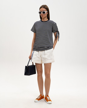 JW Anderson Синяя футболка в полоску JT0334PG1946