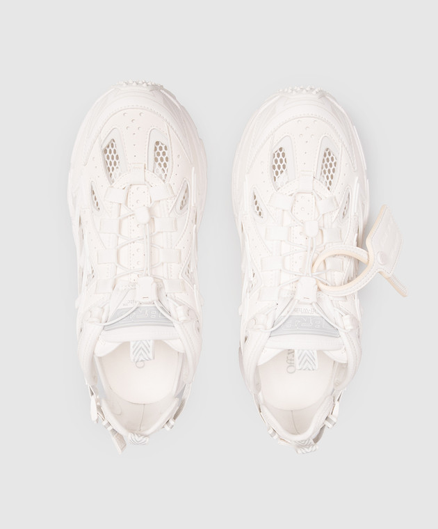 Off-White Белые кроссовки Be Right Back OWIA28LS26FAB001 изображение 4