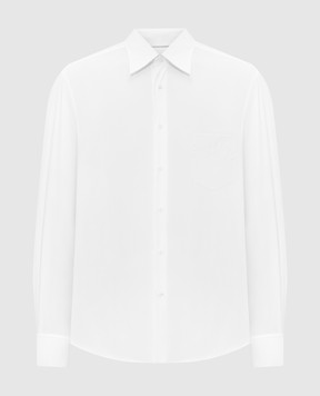 Brunello Cucinelli Сорочка білого кольору MBUC40621