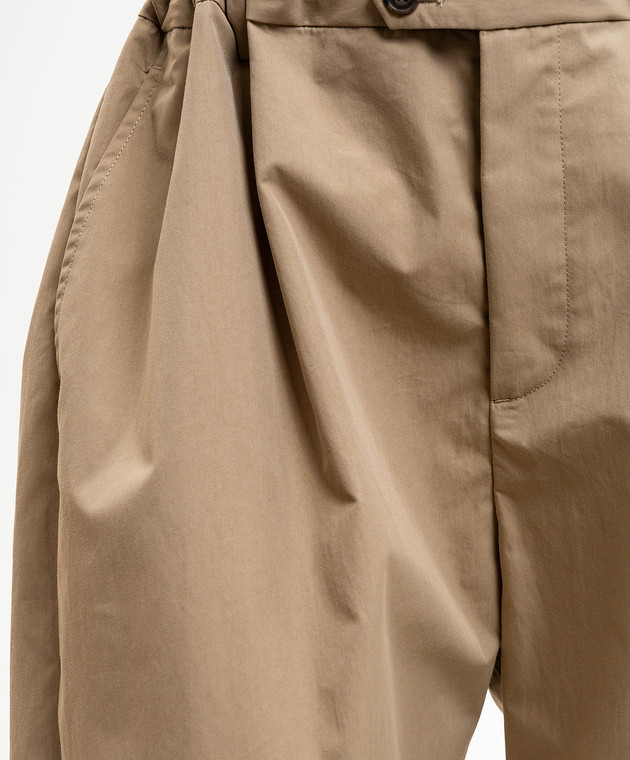 Maison Margiela MM6 Коричневі шорти S62MU0071M35858 зображення 4