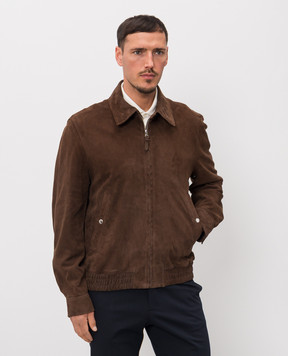 Mackage Коричневая замшевая куртка GIOVANNI-SU GIOVANNISU