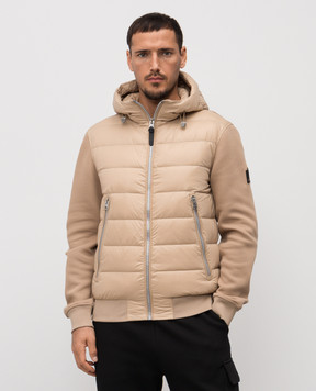 Mackage Бежева комбінована куртка Frank FRANKR
