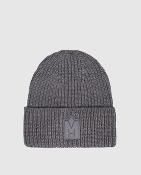 Mackage Серая шапка JUDE-WZ с шерстью JUDEWZ