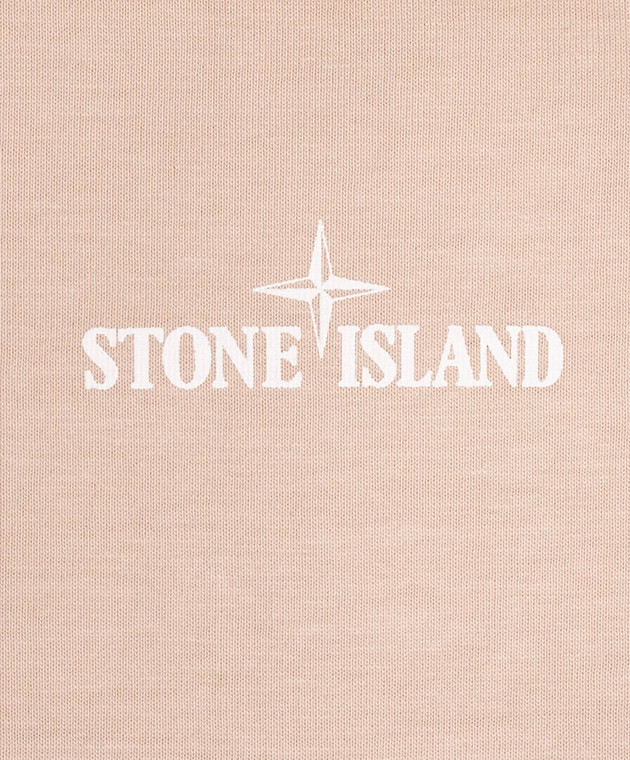 Stone Island Детская футболка с принтом логотипа L2S162100005S051368 изображение 3