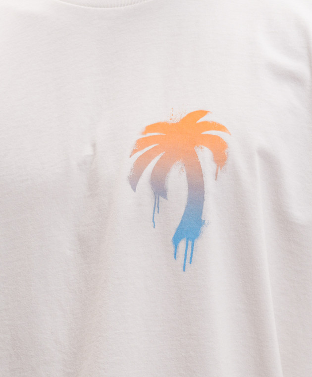 Palm Angels Футболка I Love PA кольору айворі PMAA10BS26JER003 зображення 5