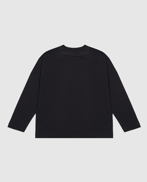 Maison Margiela MM6 Дитячий чорний лонгслів M61164MM04I