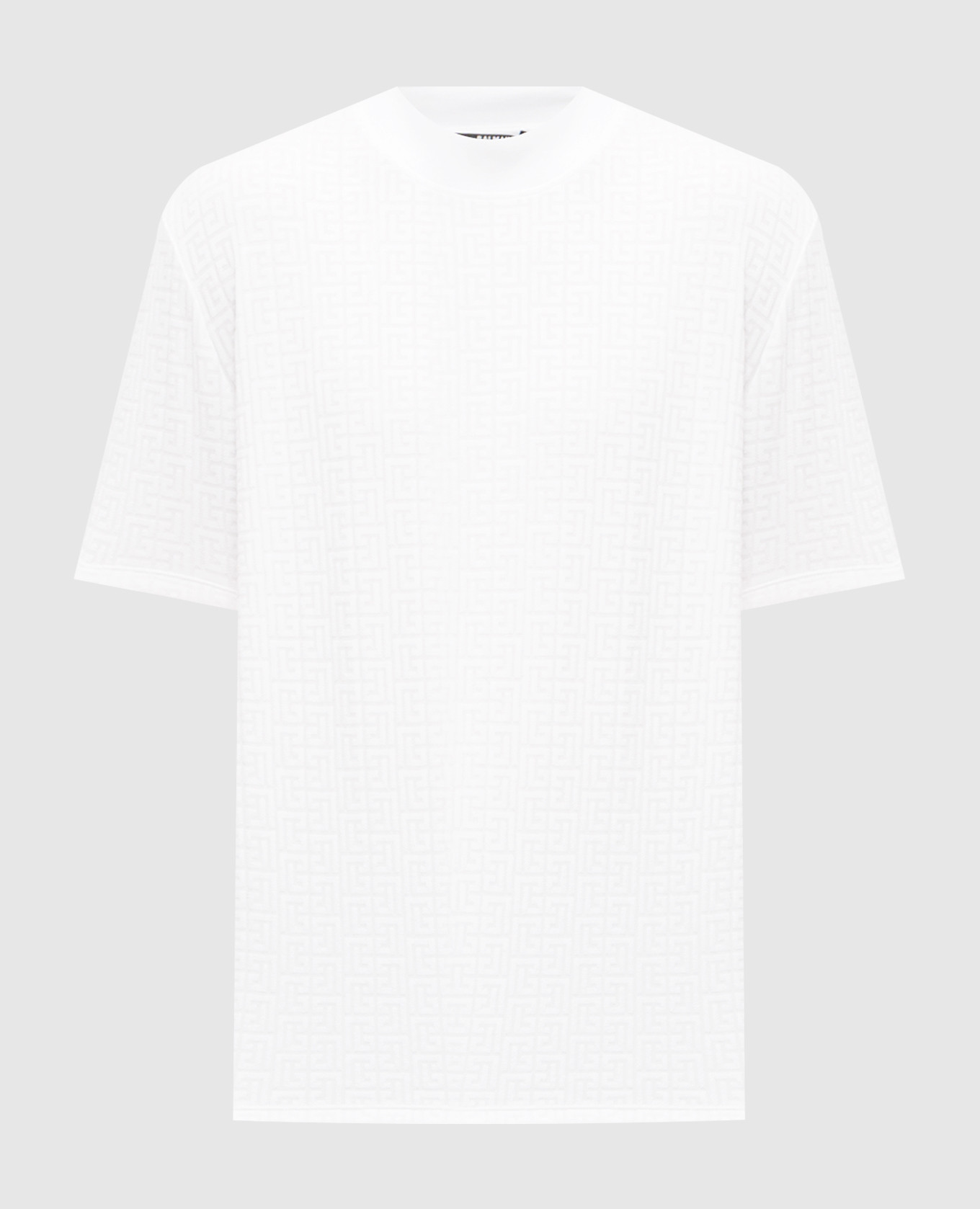 

Белая футболка в узоре, Белый, Футболки