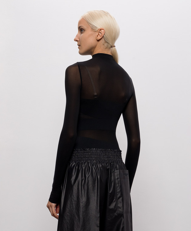 Wolford Чорне боді 77129 зображення 4