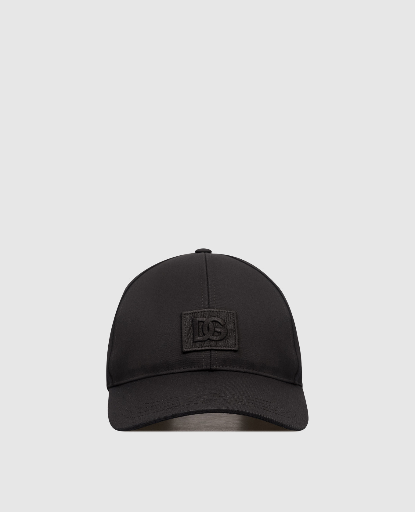 

Черная кепка с монограммой логотипа монограмма, Черный, Кепки