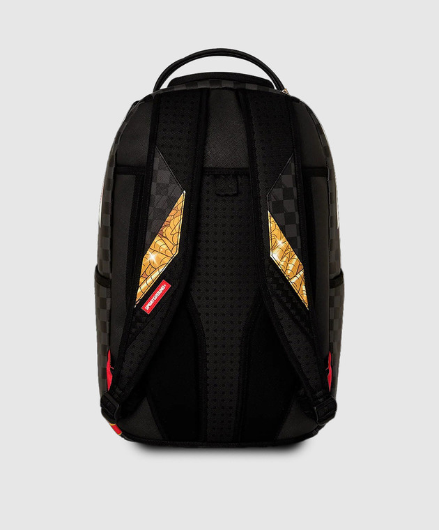 Sprayground Дитячий чорний рюкзак Bugs Money Carrot Stack 910B9177NSZ зображення 3