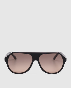 Palm Angels Чорні сонцезахисні окуляри Kelso PA1026106C59