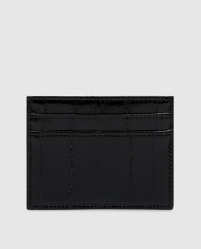 Dolce&Gabbana Черный кожаный картхолдер BI0330A8B08