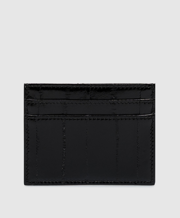 Dolce&Gabbana Черный кожаный картхолдер BI0330A8B08 изображение 2