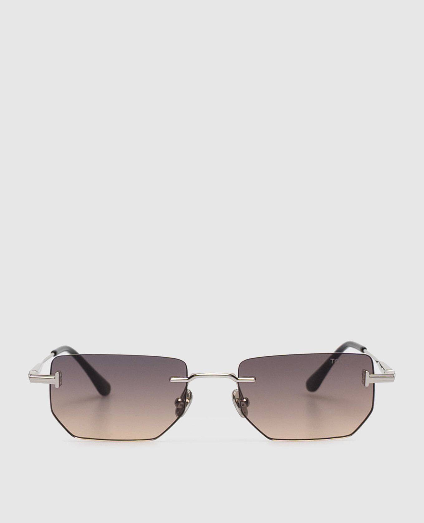 Серебристые очки ETHAN