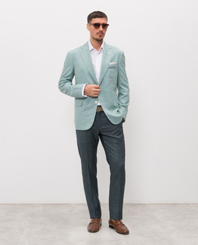 Stefano Ricci Біла сорочка з бавовни з емблемою MC008164BN3100