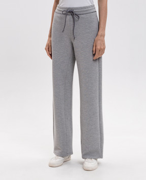 Max Mara Серые спортивные штаны FAUNO MMLFAUNO