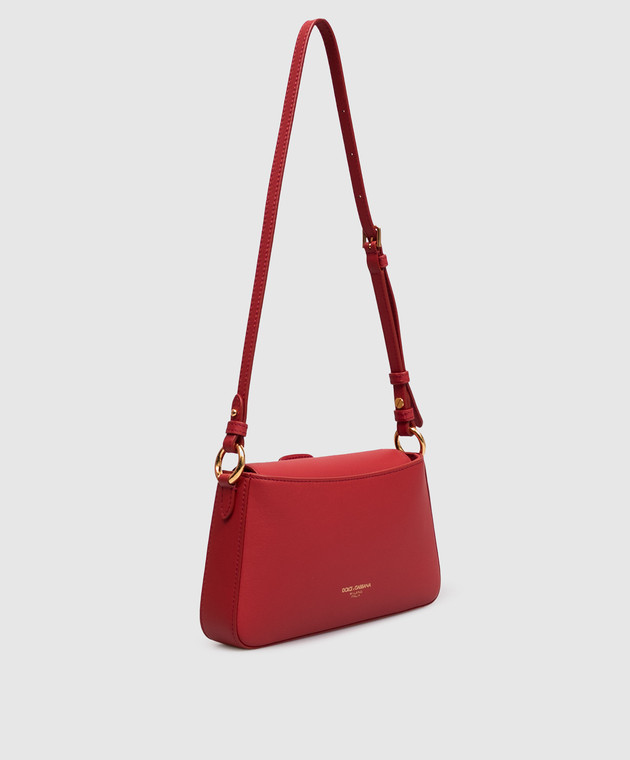 Dolce&Gabbana Красная кожаная сумка BI3466A3P00 изображение 3