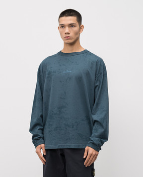 Stone Island Синий логинслов с логотипом K2S152100024S0242