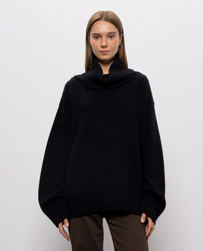 Woolrich Чорний светр з вовною CFWWKN2045FRUF0574