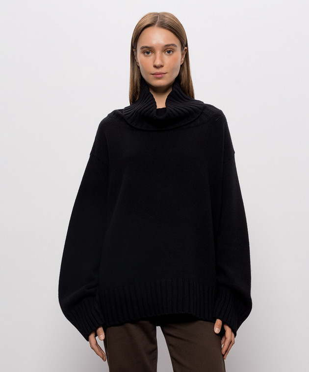 Woolrich Чорний светр з вовною CFWWKN2045FRUF0574 зображення 3