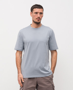 Brunello Cucinelli Голубая футболка M0B131308Y