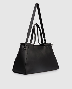 Ann Demeulemeester Чорна шкіряна сумка Sylvia B0013898LT189