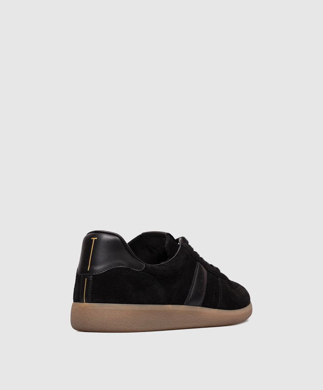 Tom Ford Черные замшевые кроссовки ARCHER J1584LCL046N изображение 3