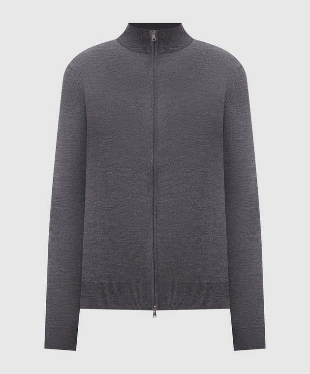 Cashmere&Whiskey Сірий кардиган 97396