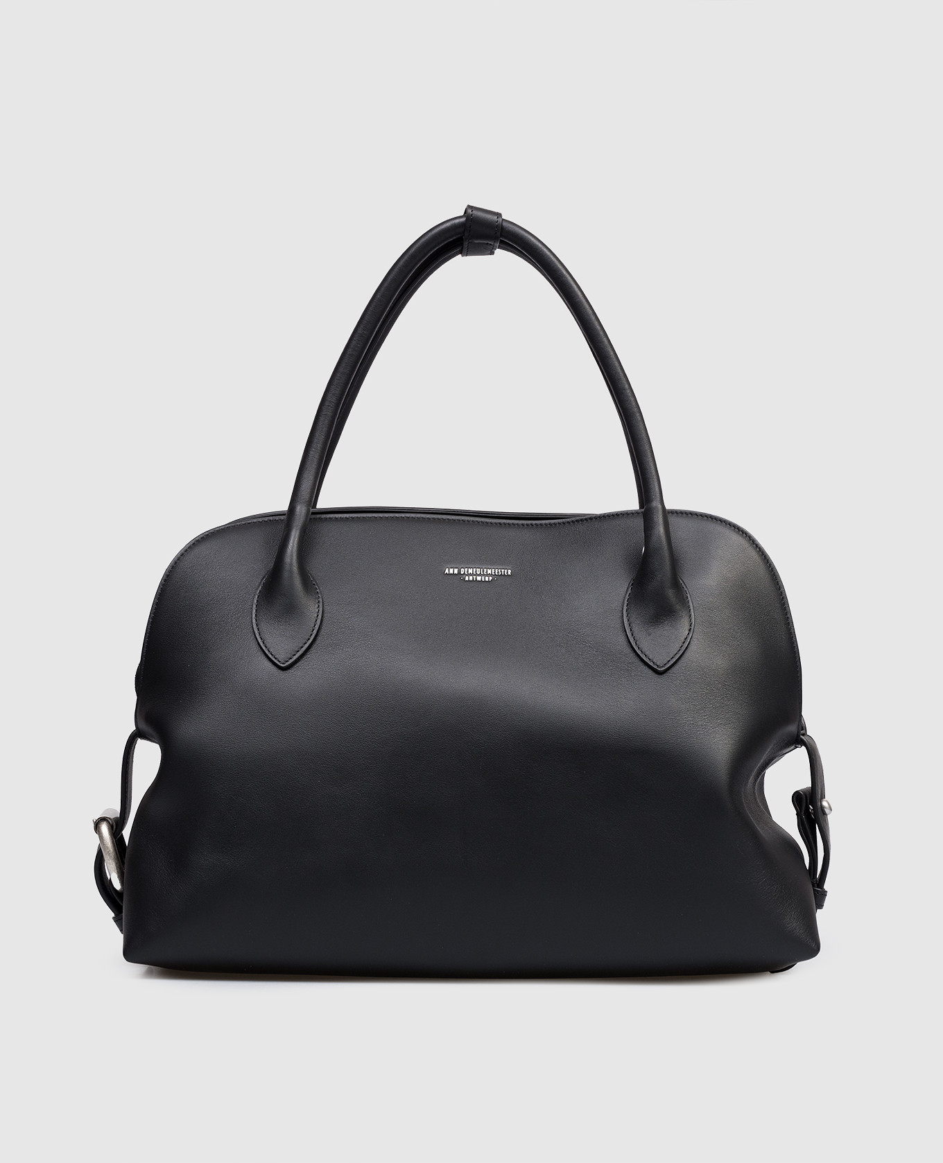 

Черная кожаная сумка-тоут Dolly, Черный, Сумки на плечо