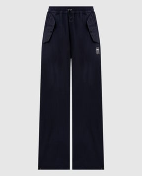 Off-White Сині спортивні штани 2VI018F25FAB001