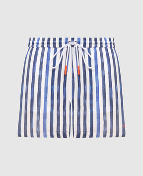 ISAIA Шорты для плавания в полоску COSI19BW284