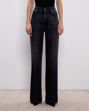 Dolce&Gabbana Черные джинсы с эффектом потертости FTC79DG8OE3