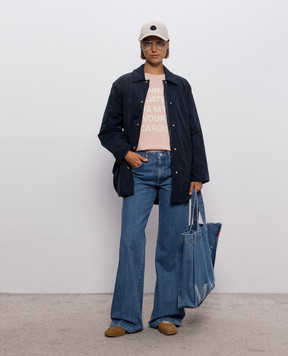 Max Mara Синя двостороння куртка CARLOTTA MTCCARLOTTA