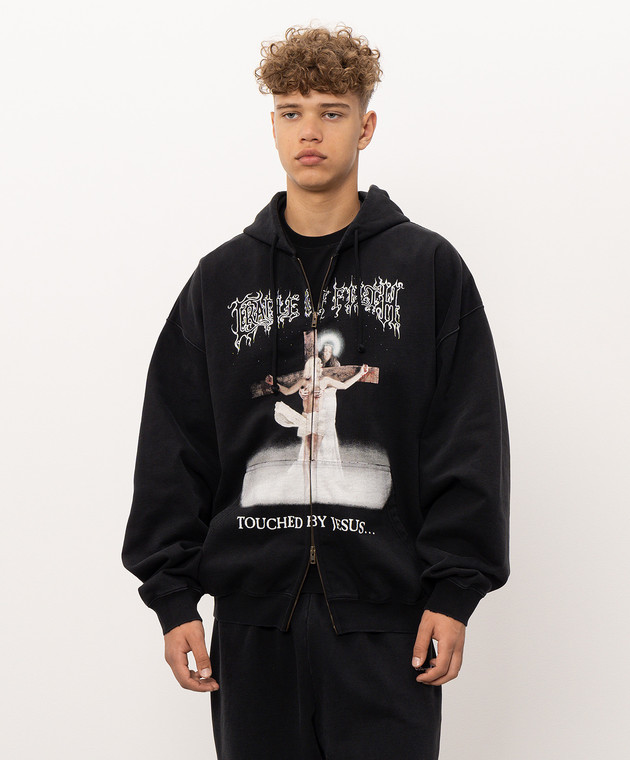 Vetements Черная спортивная куртка MH27ZU208Bm изображение 3